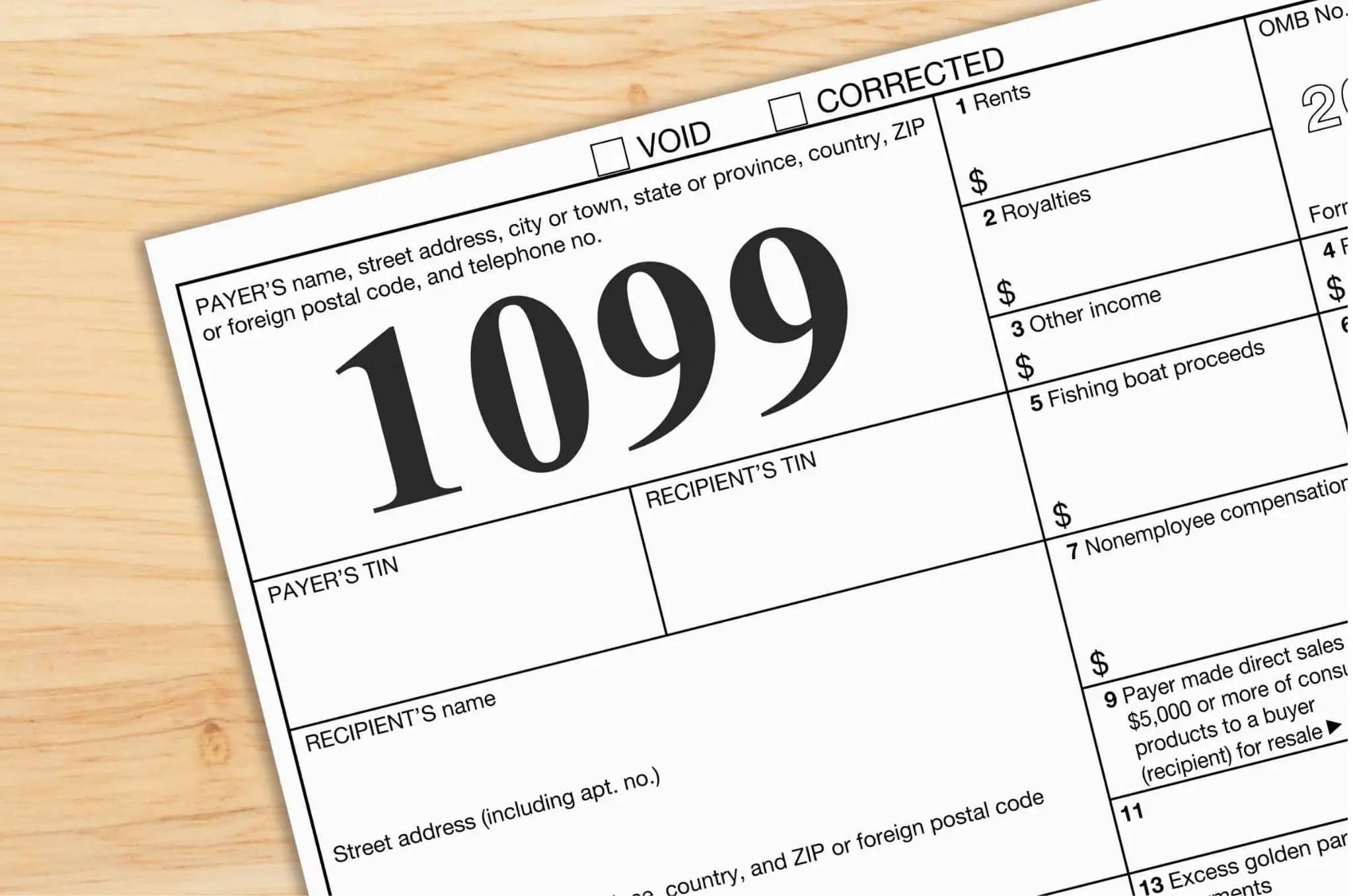 What is a 1099 Tax Form for